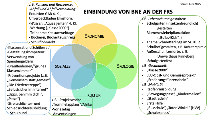 Vorhaben zur Einbindung von BNE an der Fritz-Reuter-Schule